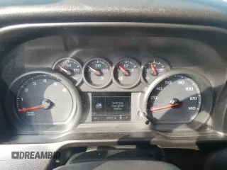 2020 Chevrolet Silverado 1500 Custom with VIN 3GCPWBEFXLG409841, listed as a Copart auction lot 88945145 with 99,475 mi miles and Non Repairable. Bid and sale history available at carsss.com. Image 9.