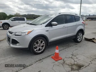 2014 Ford Escape Titanium with VIN 1FMCU0JX8EUB61768, listed as a Copart auction lot 51996795 with 102,360 mi miles and Clean Title. Bid and sale history available at carsss.com. Image 1.