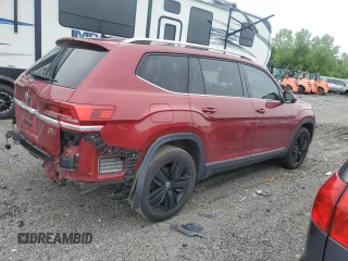 2018 Volkswagen Atlas SEL z VIN 1V2MR2CA4JC566698, wystawiony jako Copart lot #57026055 z przebiegiem 139 100 mil mil oraz Szkoda całkowita • Salvage title. Historia ofert i sprzedaży dostępna na DreamBid. Obrazek 3.