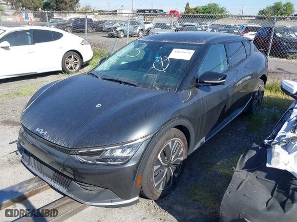 2024 Kia EV6 Wind with VIN KNDC34LA4R5620060, listed as a IAAI auction lot 41690690 with 5,348 mi miles. Bid and sale history available at carsss.com. Image 19.