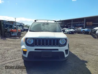 2020 Jeep Renegade Sport with VIN ZACNJAAB7LPL12899, listed as a IAAI auction lot 41227832 with 46,698 mi miles and . Bid and sale history available at carsss.com. Image 12.