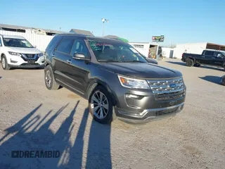 2018 Ford Explorer Limited with VIN 1FM5K7F86JGA37810, listed as a IAAI auction lot 41827445 with 96,635 mi miles and . Bid and sale history available at carsss.com. Image 1.