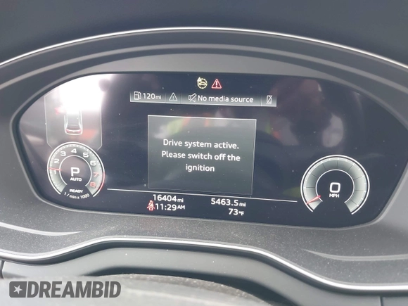 2022 Audi Q5 S line Premium Plus with VIN WA1EAAFYXN2075073, listed as a IAAI auction lot 42444448 with 16,404 mi miles and . Bid and sale history available at DreamBid. Image 7.
