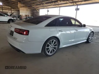 2017 Audi A6 Premium Plus with VIN WAUD8AFC8HN092536, listed as a Copart auction lot 62597345 with 97,570 mi miles and Salvage title. Bid and sale history available at DreamBid. Image 3.