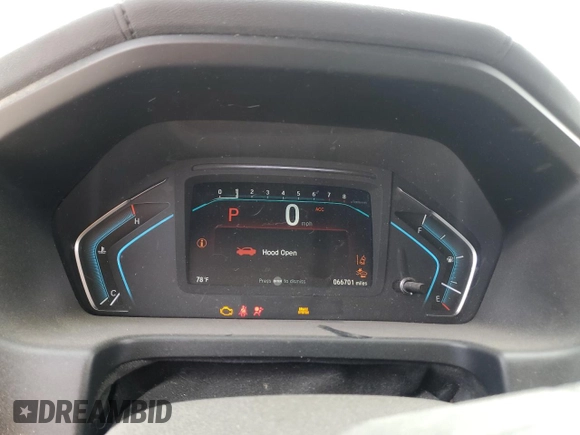 2019 Honda Odyssey EX-L with VIN 5FNRL6H77KB045363, listed as a Copart auction lot 49077865 with 66,701 mi miles and Salvage Title. Bid and sale history available at DreamBid. Image 9.