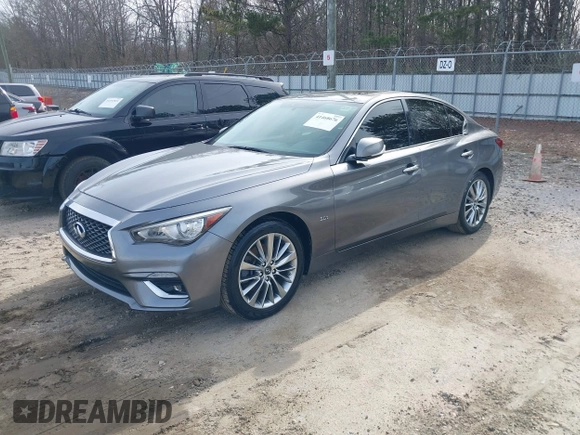 2018 Infiniti Q50 3.0t SPORT with VIN JN1EV7AR1JM440366, listed as a IAAI auction lot 41468676 with 89,065 mi miles. Bid and sale history available at carsss.com. Image 18.