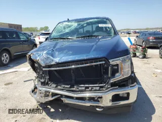 2018 Ford F-150 XL with VIN 1FTEW1EP4JKE23198, listed as a Copart auction lot 53679055 with 121,851 mi miles and Salvage title. Bid and sale history available at DreamBid. Image 5.