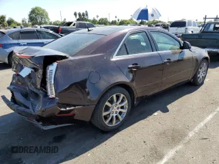 2008 Cadillac CTS RWD w/1SB with VIN 1G6DP57VX80121077, listed as a Copart auction lot 64045504 with 140,299 mi miles and Salvage Title. Bid and sale history available at carsss.com. Image 3.