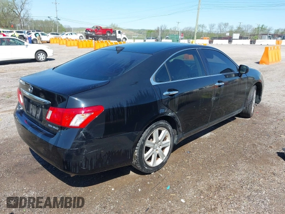 2008 Lexus ES 350 with VIN JTHBJ46G182155060, listed as a IAAI auction lot 42048105 with 237,280 mi miles. Bid and sale history available at carsss.com. Image 4.