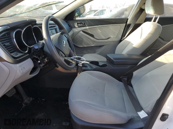2013 Kia Optima LX with VIN 5XXGM4A72DG233047, listed as a Copart auction lot 46324185 with 137,128 mi miles and Salvage Title. Bid and sale history available at carsss.com. Image 7.