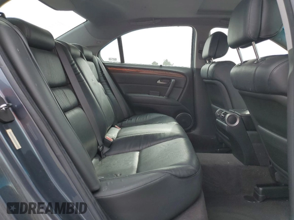 2007 Acura RL Technology with VIN JH4KB16637C003907, listed as a Copart auction lot 48901375 with 250,312 mi miles and Salvage title. Bid and sale history available at DreamBid. Image 10.