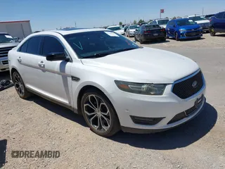 2013 Ford Taurus SHO z VIN 1FAHP2KT7DG164494, wystawiony jako IAAI lot #42360569 z przebiegiem 206 089 mil mil oraz . Historia ofert i sprzedaży dostępna na DreamBid. Obrazek 1.