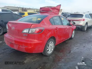 2013 Mazda 3 i Touring with VIN JM1BL1VP7D1806574, listed as a IAAI auction lot 41651735 with Not Provided miles and . Bid and sale history available at DreamBid. Image 4.