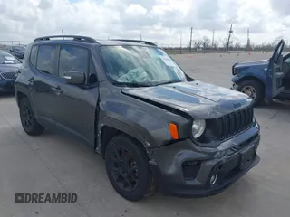 2020 Jeep Renegade Latitude with VIN ZACNJABB9LPL30884, listed as a IAAI auction lot 41690598 with 103,714 mi miles. Bid and sale history available at carsss.com. Image 1.