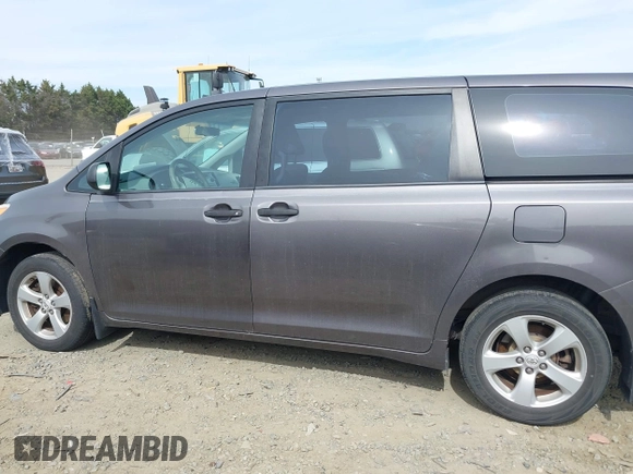 2012 Toyota Sienna with VIN 5TDKA3DC9CS011298, listed as a IAAI auction lot 41843980 with 158,787 mi miles and . Bid and sale history available at DreamBid. Image 15.