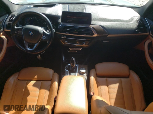 2019 BMW X3 sDrive30i with VIN 5UXTR7C54KLF29442, listed as a Copart auction lot 52731485 with 110,205 mi miles and Clean Title. Bid and sale history available at DreamBid. Image 8.