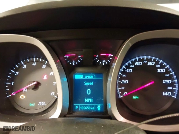 2014 Chevrolet Equinox LT with VIN 1GNALBEK0EZ128587, listed as a IAAI auction lot 41283321 with 102,659 mi miles. Bid and sale history available at carsss.com. Image 16.