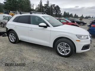 2018 Audi Q5 Premium Plus with VIN WA1BNAFY7J2182695, listed as a Copart auction lot 63840165 with 88,142 mi miles and Salvage title. Bid and sale history available at DreamBid. Image 4.