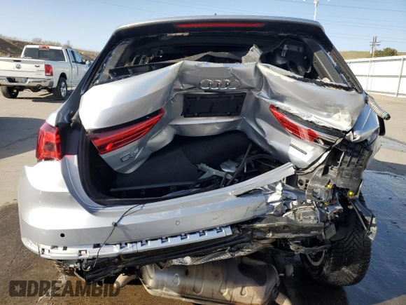 2019 Audi Q3 Premium Plus with VIN WA1BECF32K1073178, listed as a Copart auction lot 52552305 with 56,831 mi miles and Salvage Title. Bid and sale history available at carsss.com. Image 6.