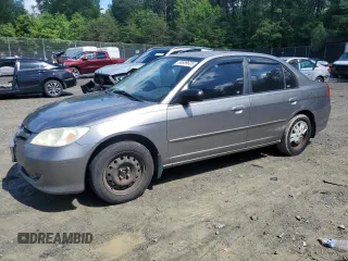2004 Honda Civic LX z VIN 2HGES15514H535156, wystawiony jako Copart lot #56659625 z przebiegiem 215 254 mil mil oraz Szkoda całkowita • Salvage title. Historia ofert i sprzedaży dostępna na DreamBid. Obrazek 1.