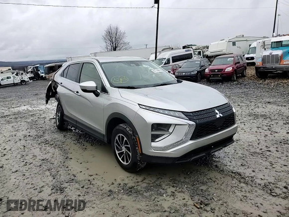 2022 Mitsubishi Eclipse Cross ES with VIN JA4ATUAA9NZ050399, listed as a Copart auction lot 81714464 with 49,265 mi miles and Salvage title. Bid and sale history available at DreamBid. Image 15.