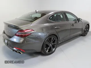 2023 Genesis G70 2.0T with VIN KMTG34TA4PU135150, listed as a Copart auction lot 52994415 with 19,794 mi miles and Salvage title. Bid and sale history available at DreamBid. Image 3.
