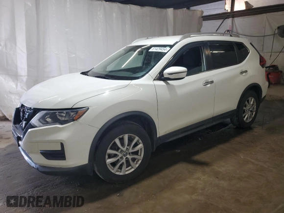 2017 Nissan Rogue SV with VIN KNMAT2MV3HP515879, listed as a Copart auction lot 61429454 with Not provided miles and Salvage title. Bid and sale history available at DreamBid. Image 1.