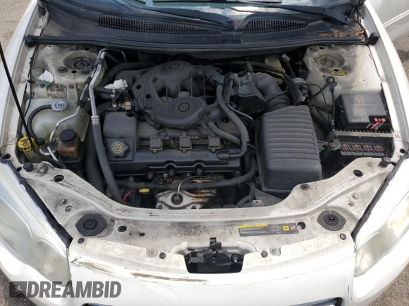 2004 Chrysler Sebring LXi with VIN 1C3EL55R94N276546, listed as a Copart auction lot 63691475 with 122,628 mi miles and Salvage title. Bid and sale history available at DreamBid. Image 11.