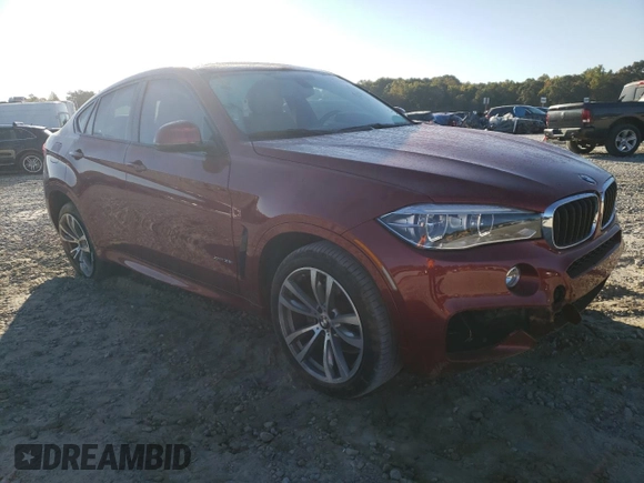 2016 BMW X6 xDrive35i with VIN 5UXKU2C50G0N80309, listed as a Copart auction lot 64229862 with 62,813 mi miles. Bid and sale history available at carsss.com. Image 1.