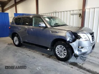 2023 Nissan Armada SV with VIN JN8AY2AD5P9692731, listed as a Copart auction lot 82305984 with 54,601 mi miles and Clean title. Bid and sale history available at DreamBid. Image 4.