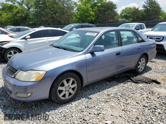 2000 Toyota Avalon XL z VIN 4T1BF28B6YU010315, wystawiony jako Copart lot #59752835 z przebiegiem 195 434 mil mil oraz Szkoda całkowita • Salvage title. Historia ofert i sprzedaży dostępna na DreamBid. Obrazek 1.