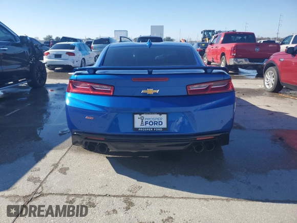 2016 Chevrolet Camaro 2SS with VIN 1G1FH1R72G0164443, listed as a Copart auction lot 89283475 with 100,756 mi miles and Salvage title. Bid and sale history available at DreamBid. Image 6.