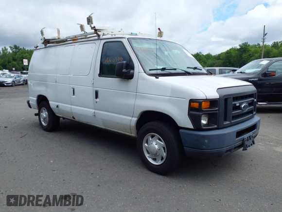 2013 Ford Econoline Cargo Commercial with VIN 1FTNE2EL4DDA49674, listed as a IAAI auction lot 42660306 with 143,036 mi miles and . Bid and sale history available at DreamBid. Image 1.