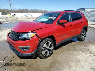 2017 Jeep Compass Latitude with VIN 3C4NJCBB3HT632430, listed as a Copart auction lot 50338645 with 78,313 mi miles and Salvage title. Bid and sale history available at DreamBid. Image 1.