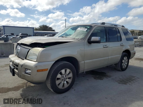2006 Mercury Mountaineer Premier with VIN 4M2EU48866UJ03625, listed as a Copart auction lot 79059094 with 246,797 mi miles and Salvage Title. Bid and sale history available at carsss.com. Image 1.