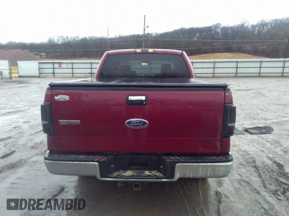 2005 Ford F-150 XLT with VIN 1FTPW14565KE49963, listed as a IAAI auction lot 41709433 with 202,322 mi miles. Bid and sale history available at carsss.com. Image 16.