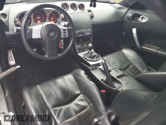 2004 Nissan 350Z Touring with VIN JN1AZ34E74T060432, listed as a Copart auction lot 45668685 with 92,913 mi miles and Salvage Title. Bid and sale history available at carsss.com. Image 8.