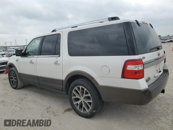 2015 Ford Expedition Max XLT с VIN 1FMJK1HT2FEF39309, выставлен на аукционе Copart как лот 51582805 с пробегом 116 877 миль миль и Списание • Salvage title. История ставок и продаж доступна на DreamBid. Изображение 2.