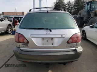 1999 Lexus RX 300 Luxury SUV with VIN JT6HF10U3X0025289, listed as a Copart auction lot 44175635 with 0 mi miles and Salvage Title. Bid and sale history available at carsss.com. Image 6.