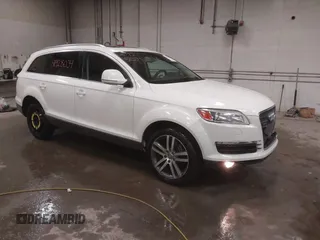 2007 Audi Q7 Premium with VIN WA1BY74L37D058938, listed as a IAAI auction lot 41928034 with 163,779 mi miles and . Bid and sale history available at DreamBid. Image 1.