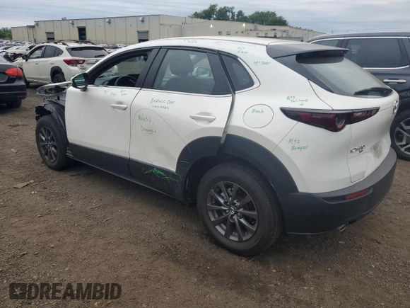 2024 Mazda CX-30 S with VIN 3MVDMBAM8RM639660, listed as a Copart auction lot 62124575 with 24,227 mi miles and Salvage title. Bid and sale history available at DreamBid. Image 2.