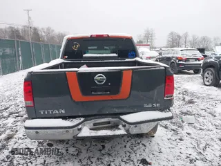 2007 Nissan Titan LE with VIN 1N6BA07B47N226260, listed as a IAAI auction lot 40917076 with 265,363 mi miles. Bid and sale history available at carsss.com. Image 16.
