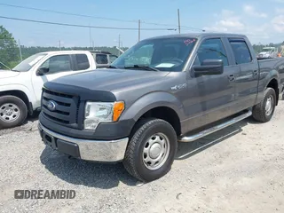 2010 Ford F-150 XL with VIN 1FTEW1E87AFD69672, listed as a IAAI auction lot 42590920 with 117,126 mi miles and . Bid and sale history available at DreamBid. Image 2.