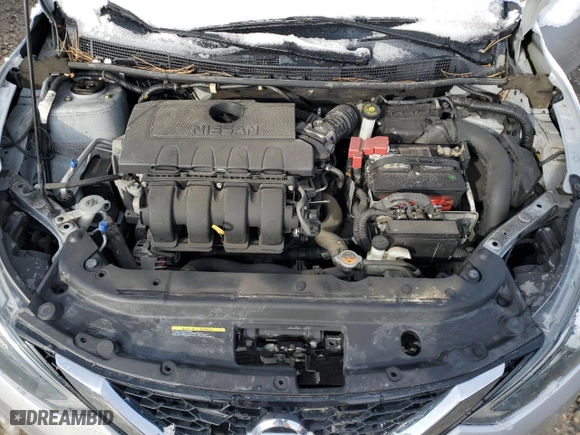 2016 Nissan Sentra SV with VIN 3N1AB7APXGL638047, listed as a Copart auction lot 48248955 with NaN miles and Salvage Title. Bid and sale history available at carsss.com. Image 12.