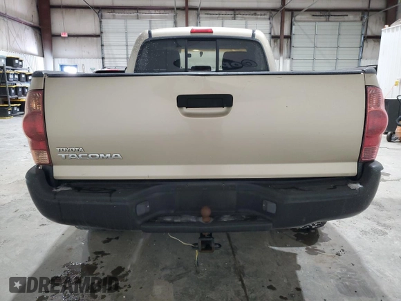 2005 Toyota Tacoma with VIN 5TEPX42N35Z140061, listed as a Copart auction lot 46068485 with 177,360 mi miles and Salvage Title. Bid and sale history available at carsss.com. Image 6.