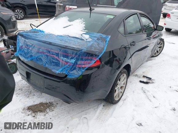 2013 Dodge Dart SXT with VIN 1C3CDFBA4DD301609, listed as a IAAI auction lot 41314447 with 127,725 mi miles and . Bid and sale history available at carsss.com. Image 4.