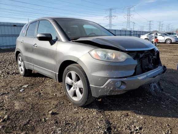 2008 Acura RDX Tech Pkg with VIN 5J8TB18598A000017, listed as a Copart auction lot 48801195 with 138,567 mi miles and Salvage Title. Bid and sale history available at carsss.com. Image 4.