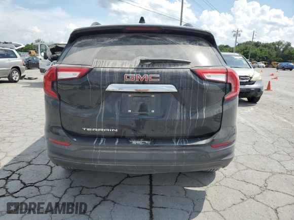 2022 GMC Terrain SLE с VIN 3GKALMEV7NL109917, выставлен на аукционе Copart как лот 65394745 с пробегом 26 018 миль миль и Списание • Salvage title. История ставок и продаж доступна на DreamBid. Изображение 6.
