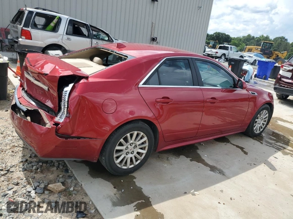 2011 Cadillac CTS Luxury with VIN 1G6DE5EY1B0136173, listed as a Copart auction lot 60715585 with 84,538 mi miles and Salvage title. Bid and sale history available at DreamBid. Image 3.