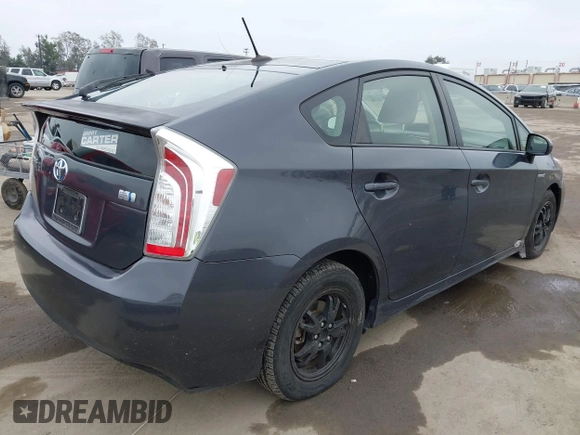 2014 Toyota Prius Four with VIN JTDKN3DU1E1753031, listed as a IAAI auction lot 42189474 with 103,472 mi miles. Bid and sale history available at carsss.com. Image 4.